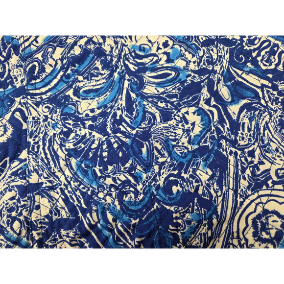 Chicos Quilted Paisley Snap Button Lightweight Jacket Size 3 XL 16/18 - Picture 6 of 6